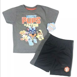 Nickelodeon Paw Patrol 2 Piece Outfit Youth Size 4